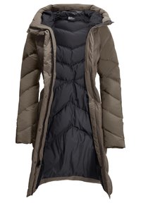 Jack Wolfskin MARIENPLATZ - Daunenmantel - cold coffee