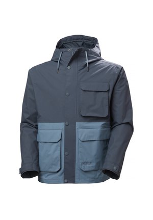 Helly Hansen, ESCAPE UTILITY RAIN  - Waterproof jacket - washed navy