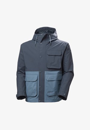 Helly Hansen, ESCAPE UTILITY RAIN - Waterproof jacket - washed navy