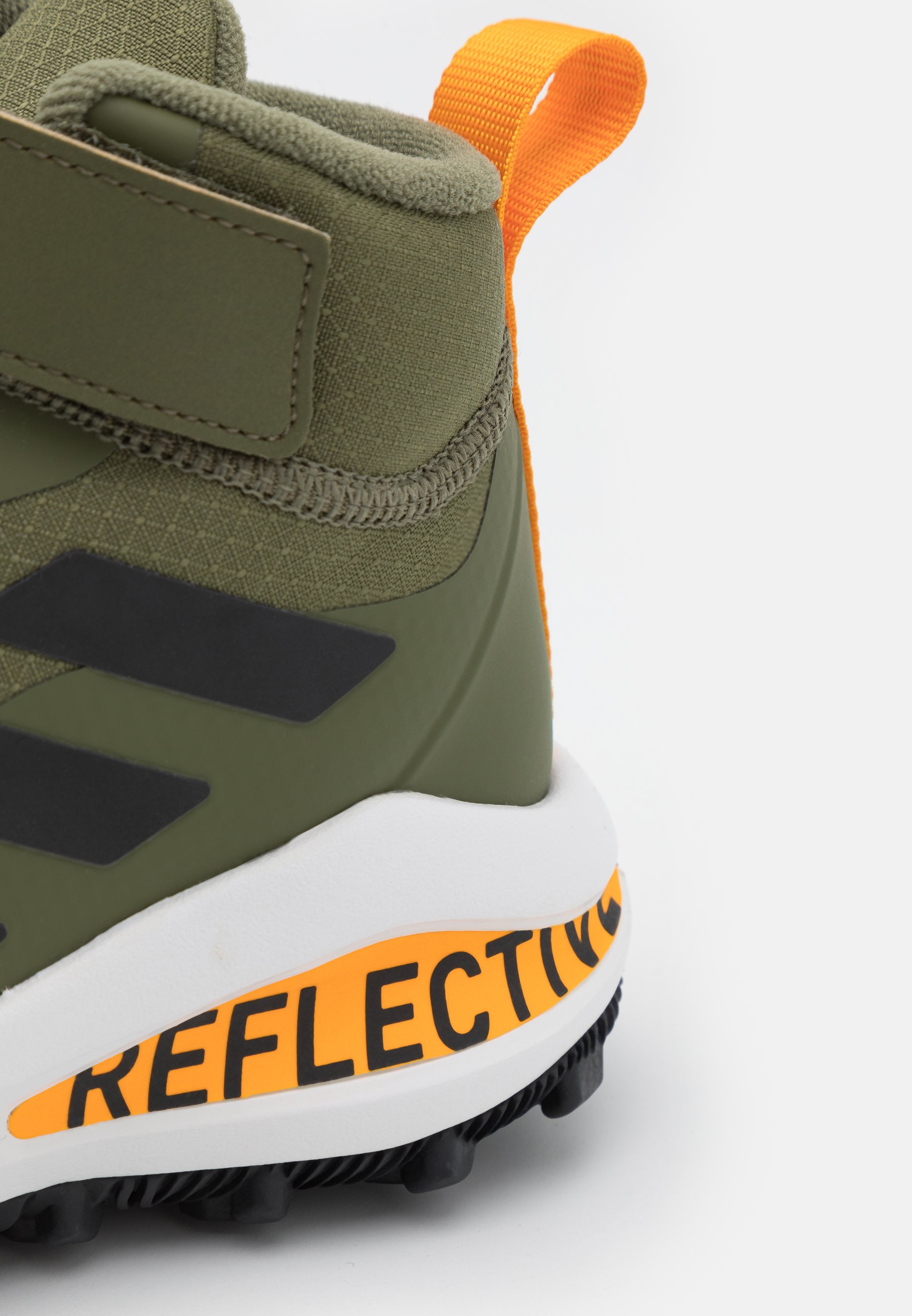 adidas Performance FORTARUN ATR UNISEX - Chaussures de marche - focus  olive/core black/semi solar gold/kaki - ZALANDO.FR