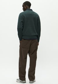 DOUBLE A BY W.W. CURT CREW NECK - Strickpullover - green gables