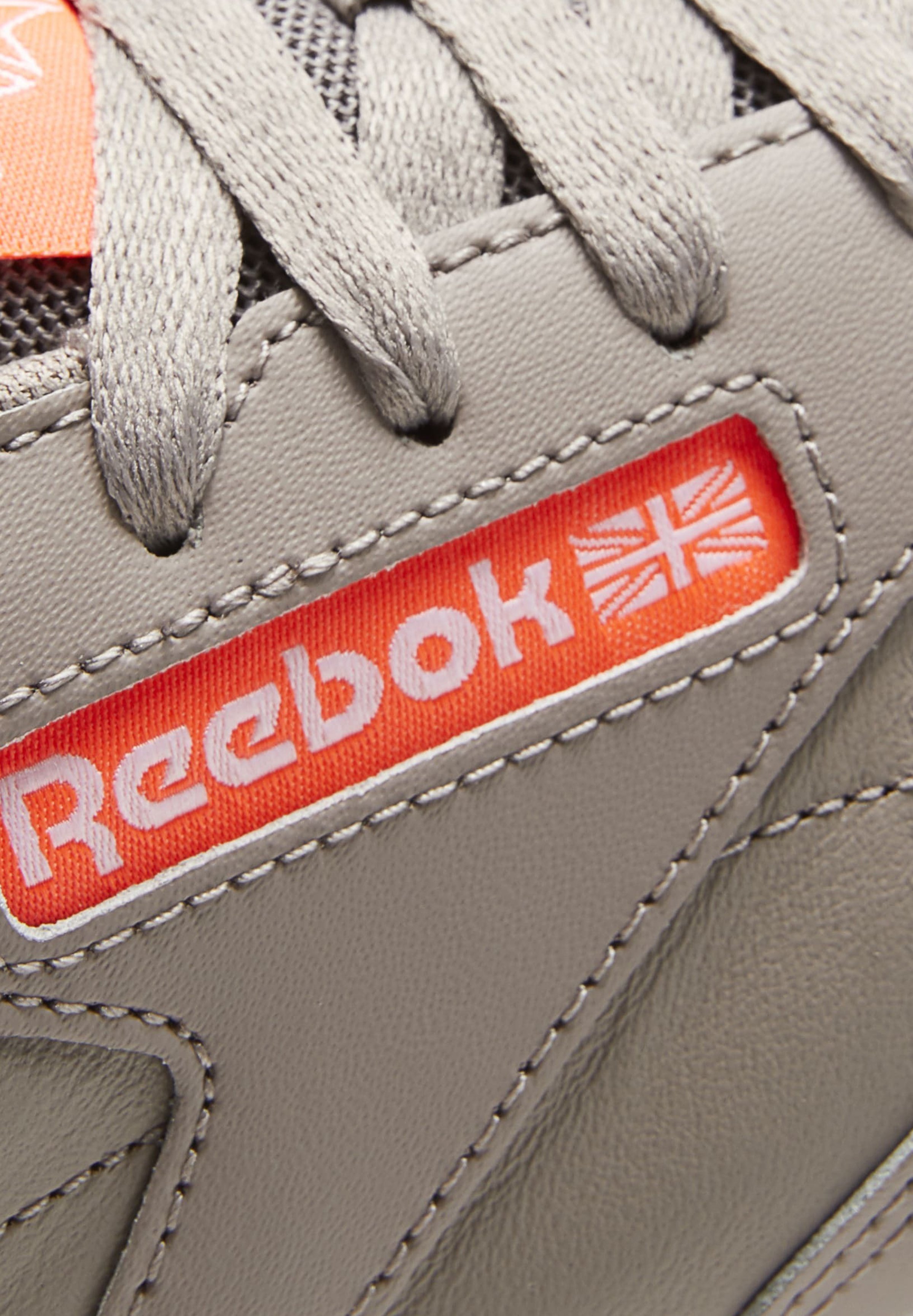 classic leather double shoes