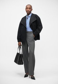 DESIGNERS REMIX AGNES DOUBLE JACKET - Casaco curto - black