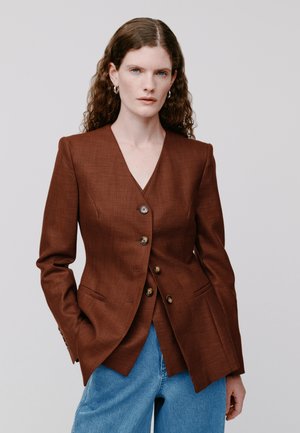 JUNIPER - Blazer - rusty brown
