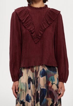 Camicetta - dark red