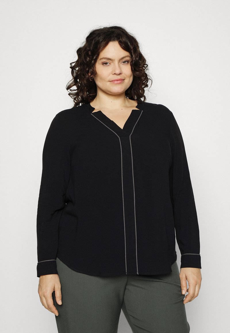 MY TRUE ME TOM TAILOR Blusa - deep black