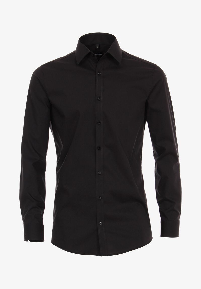 VENTI BODY FIT EXTRA LANGER ARM 69CM - Zakelijk overhemd - black