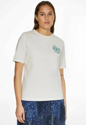 Print T-shirt - offwhite