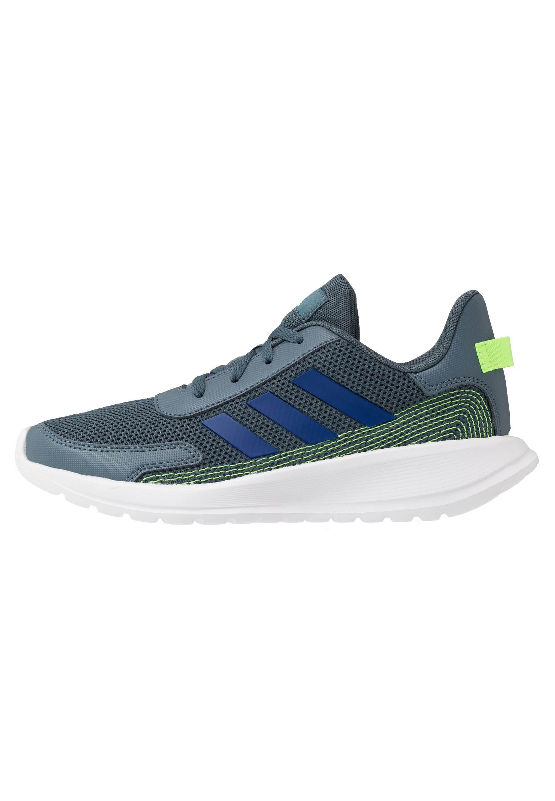 adidas Performance TENSAUR RUN UNISEX - Neutral running shoes - legend blue/royal  blue/signal green/blue-grey - Zalando.co.uk