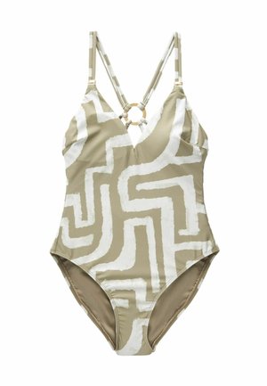 STRAPPY RING BACK TUMMY CONTROL  - Uimapuku - khaki green