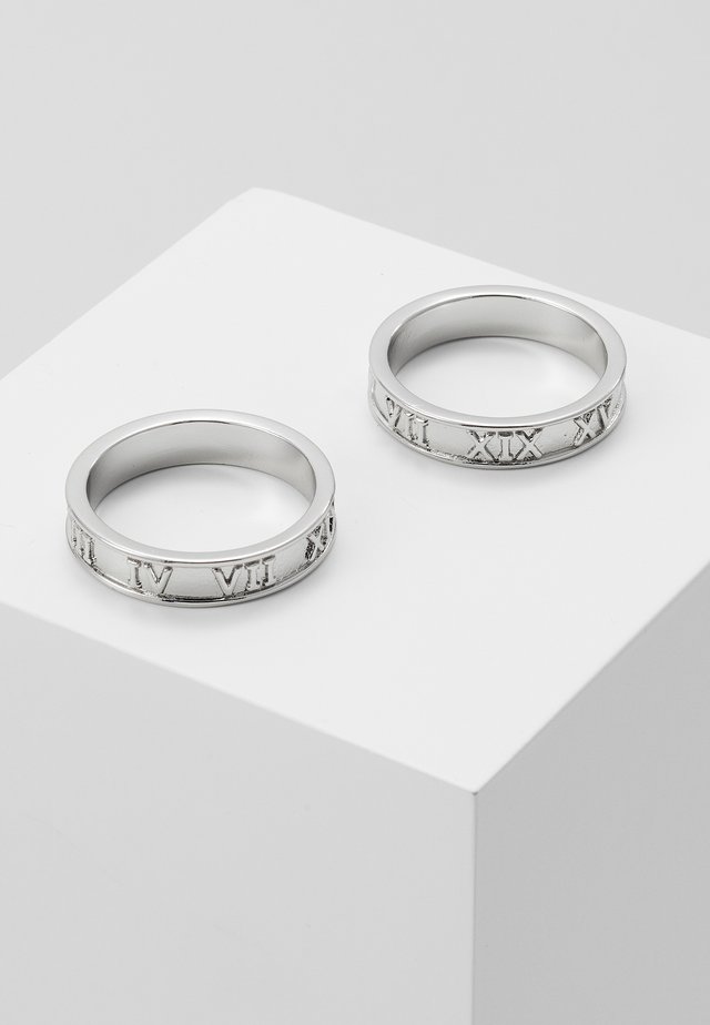 2 PACK - Ringar - silver-coloured