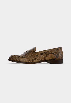 Lauren Ralph Lauren, WYNNIE FLATS LOAFER - Παπούτσια χωρίς κορδόνια - tan multi-coloured