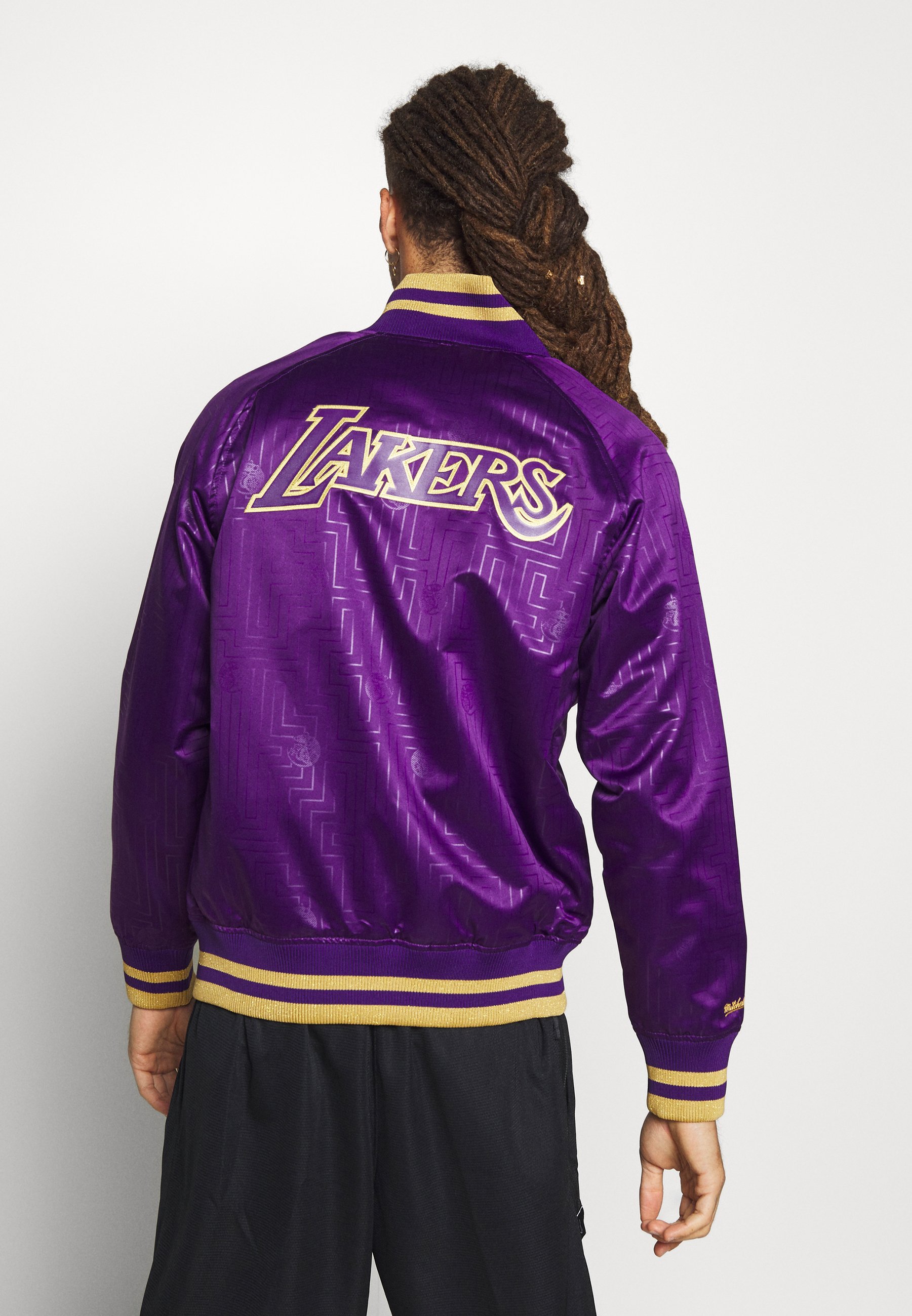 mitchell and ness lakers jacket