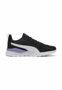 Puma ANZARUN LITE - Silniční běžecké boty - black/white/lavender alert