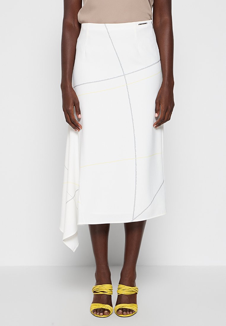 Calvin Klein A-lijn rok wit Calvin Klein A-lijn rok wit