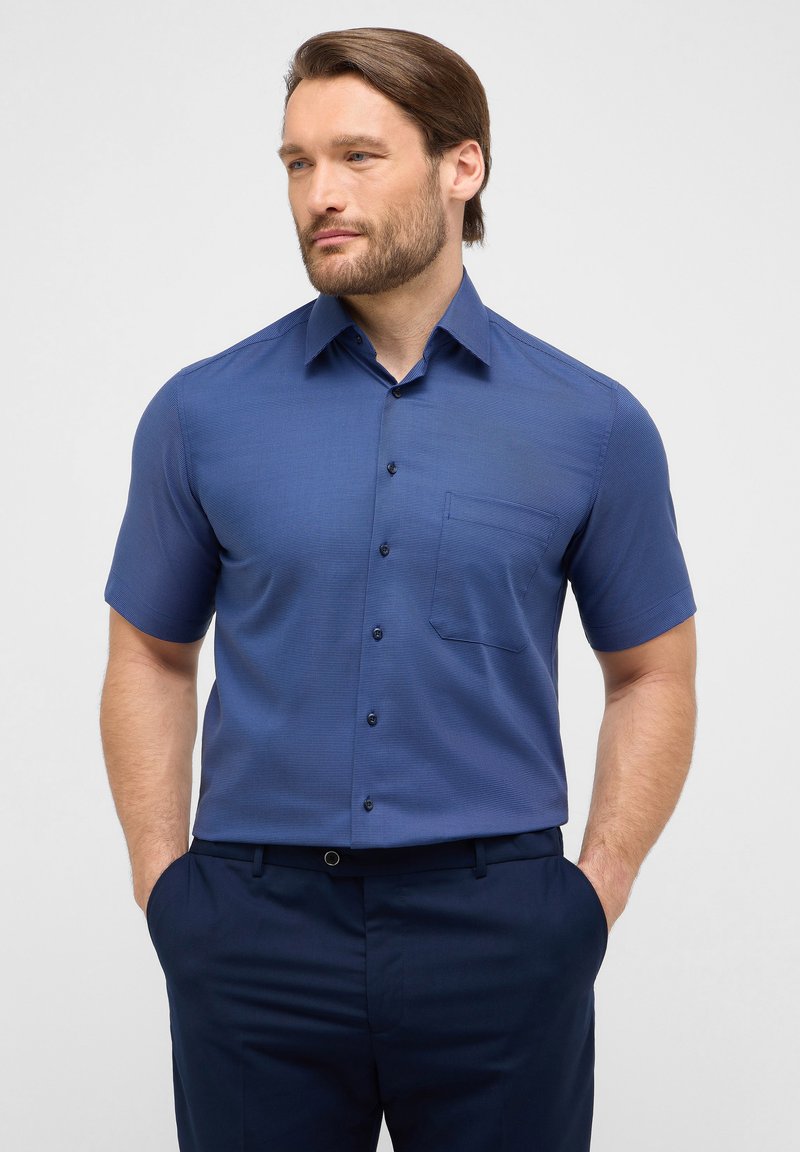 Eterna BAUMWOLLHEMD - COMFORT FIT - Hemd - dunkelblau