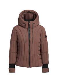 khujo OMNI - Winterjas - rotbraun