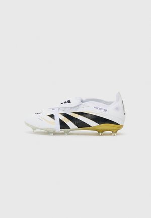 PREDATOR ELITE UNISEX - Chaussures de foot à crampons - white/core black/lucid lemon