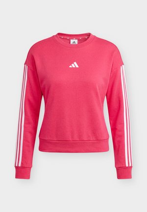 adidas Sportswear, ESSENTIALS 3 STRIPES - Sweatshirt - power pink/white