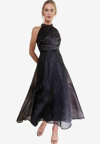 Love & Roses HOTFIX EMBELLISHED HALTER NECK  - Alkalmi viselet - black