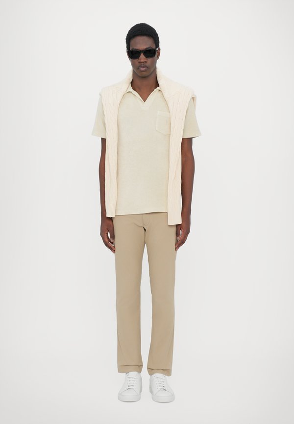 MINERAL DYED TERRY POLO SHIRT - Polo shirt - natural3