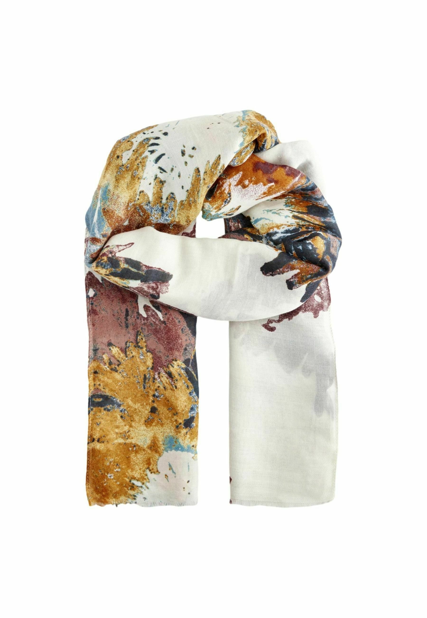 Next LIGHTWEIGHT Scarf rust tie dye burst/beige Zalando