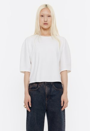 Bimba Y Lola Camiseta básica - marfil