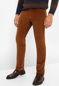BRAX STYLE CADIZ - Stoffhose - hazel