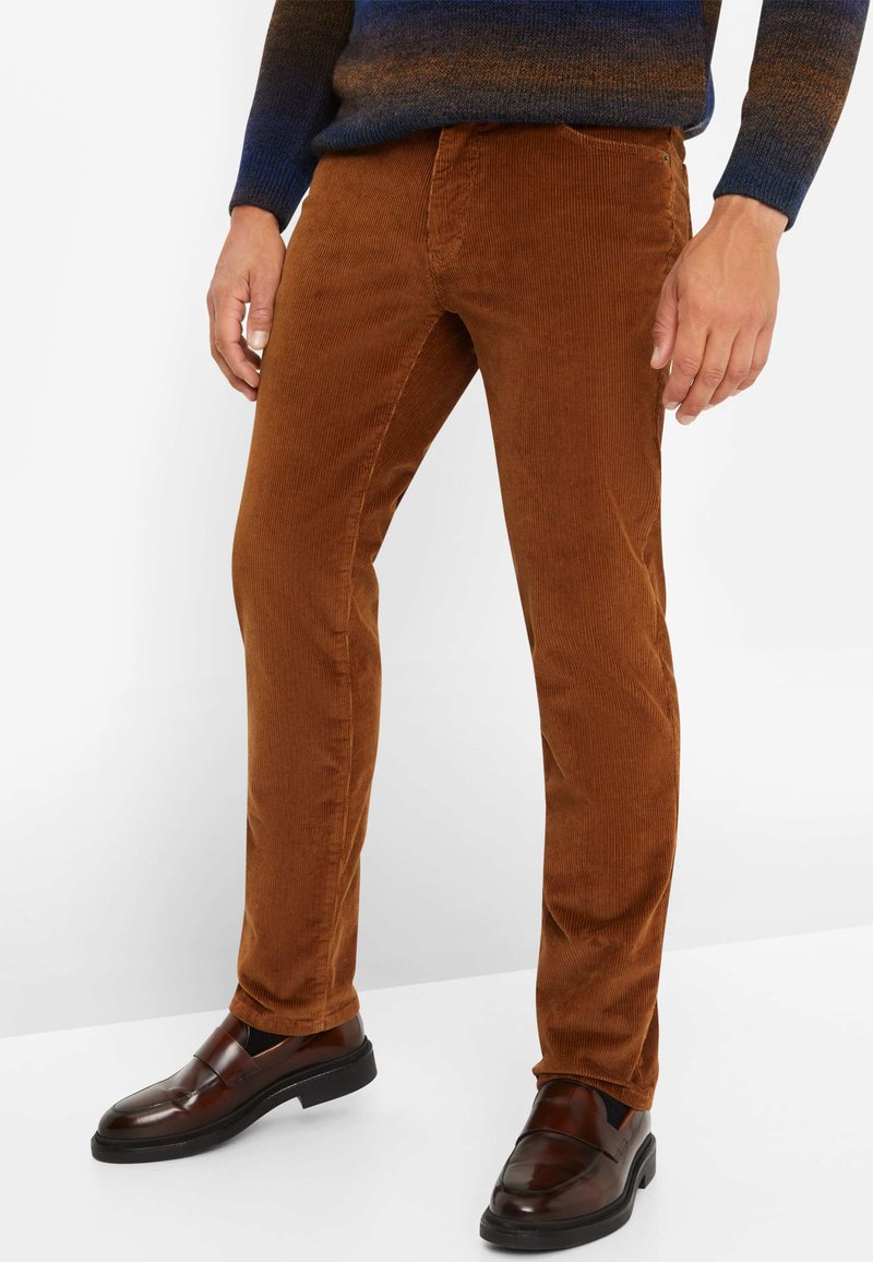 BRAX STYLE CADIZ - Stoffhose - hazel