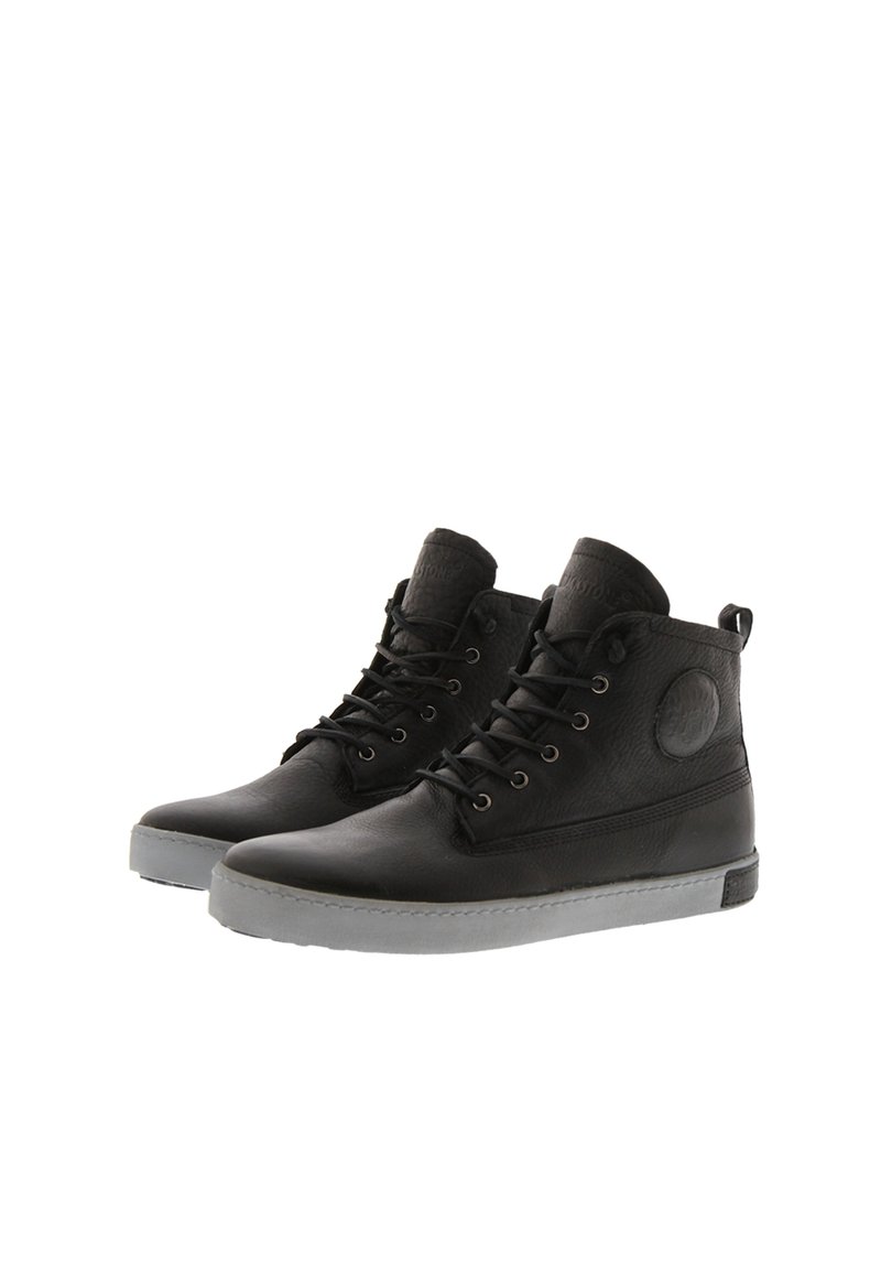 Blackstone Worker On Foxing AM02 - Sneaker Alta Uomo In Pelle - Tacco 2 Cm, Collezione 2016-2017