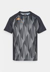 T-shirt print - black/grey beauty/grey barely