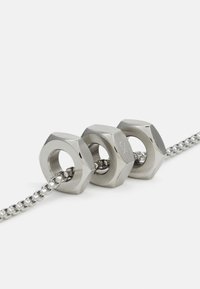 Calvin Klein BRUSHED  BOLT  - Halskette - silver-coloured