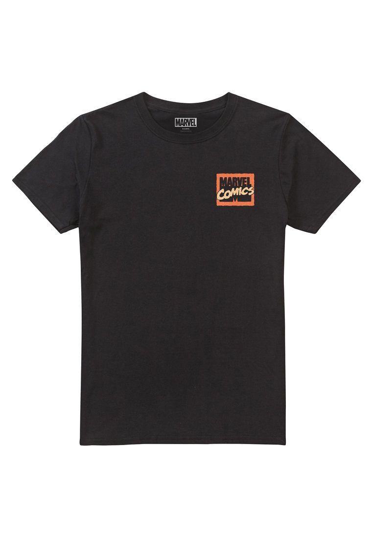 Marvel T-shirt print zwart Marvel T-shirt print zwart
