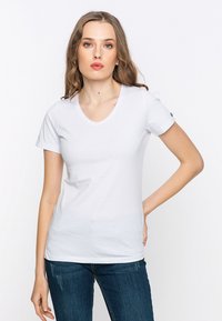 Felix Hardy - T-shirts basic - white Miniaturebillede 1