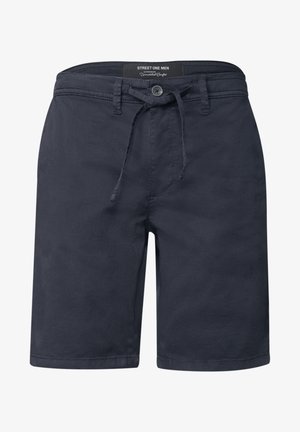 Street One MEN, CHINO SHORTS IN A REGULAR FIT - Short - dark ink blue