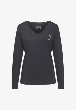 Top dugih rukava - schwarz