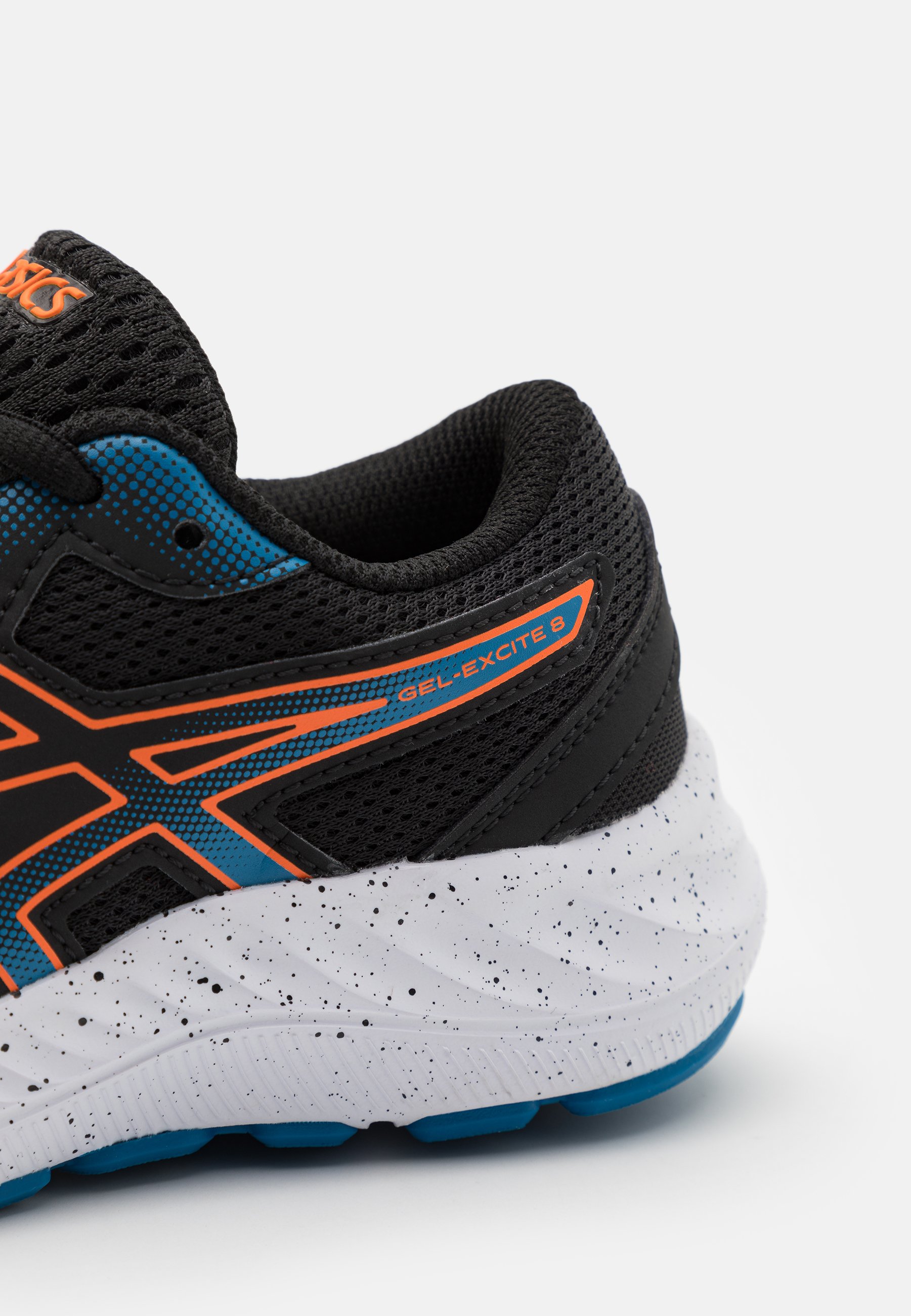 ASICS GEL-EXCITE 8 UNISEX - Zapatillas de running neutras - black/marigold  orange/negro - Zalando.es