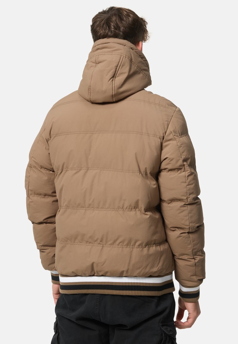 Indicode Heren Pennington Winter Jacket | Winterjack van katoen Black XL