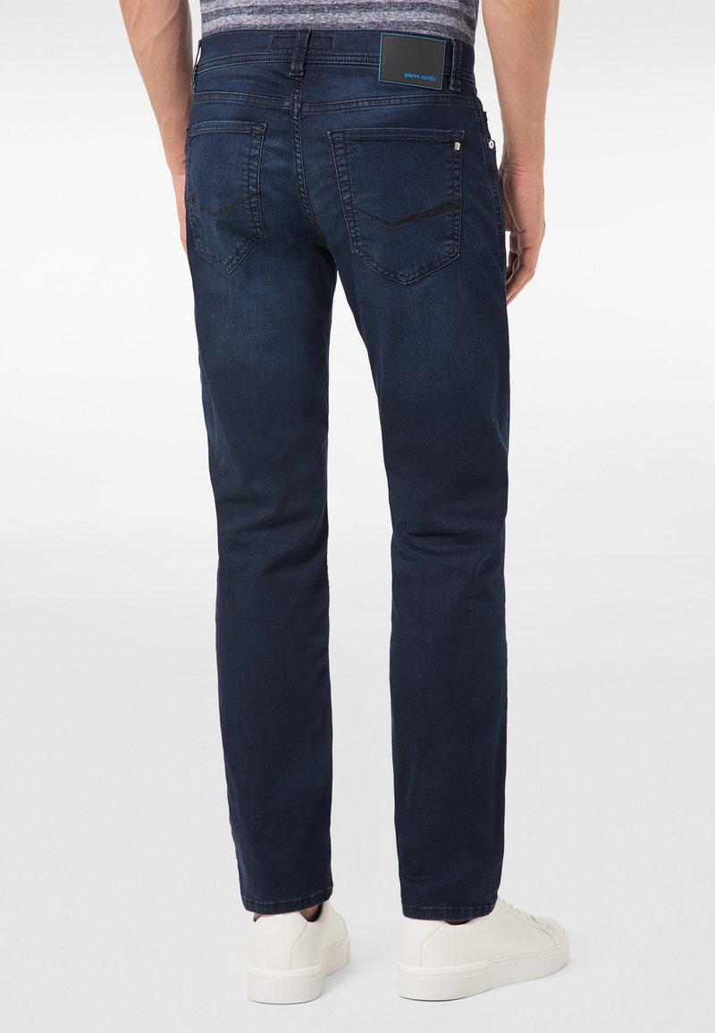 Herren Skinny Fit | Pierre Cardin Jeans Straight Leg dark blue/dark-blue denim - DC59595 Herren Skinny Fit | Pierre Cardin Jeans Straight Leg dark blue/dark-blue denim - DC59595