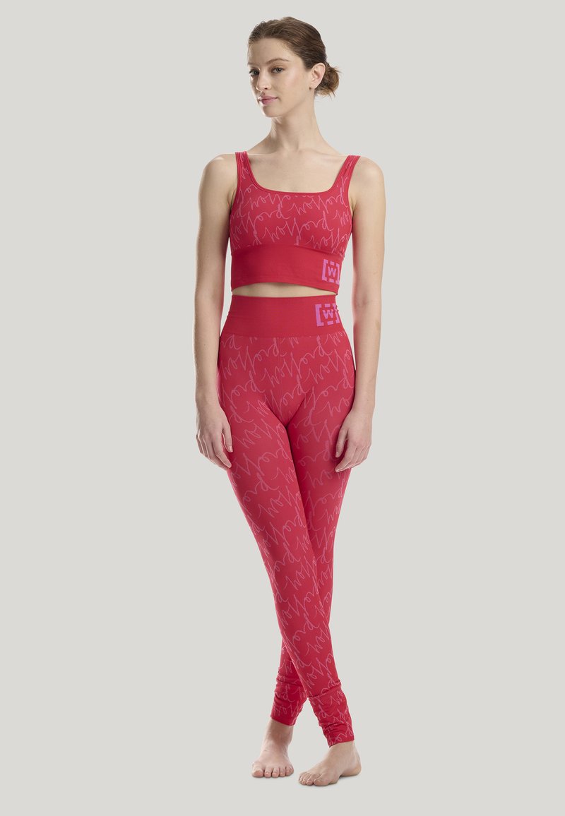 Wolford Leggings - Hosen rot