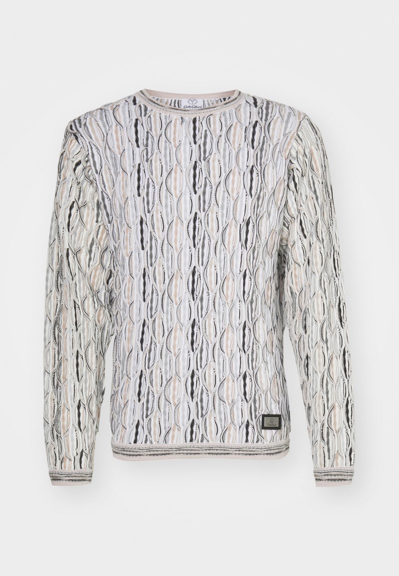 Carlo Colucci UNISEX - Jumper - white/black/grey/white - Zalando.ie