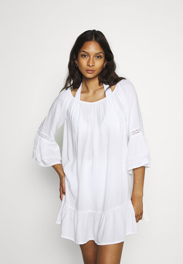 TUNIKA / STRANDKLEID - Beach accessory - weiß