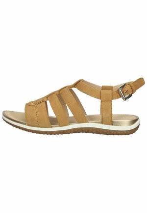 Riemensandalette - cognac