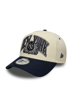New Era, Casquette - off-white/dark blue