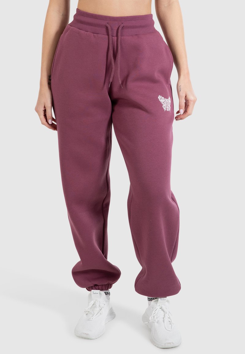 Smilodox NALA CASUAL JOGGERS - Trainingsbroek - dunkel rosa