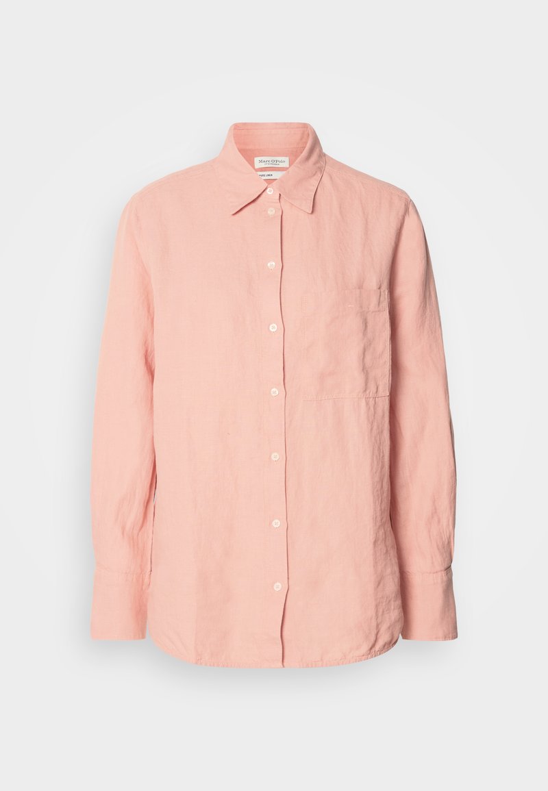 Marc O’Polo Overhemdblouse abrikoos Marc O’Polo Overhemdblouse abrikoos