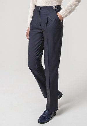 Damart CEINTURE RÉGLABLE - Pantalon classique - Dark Navy