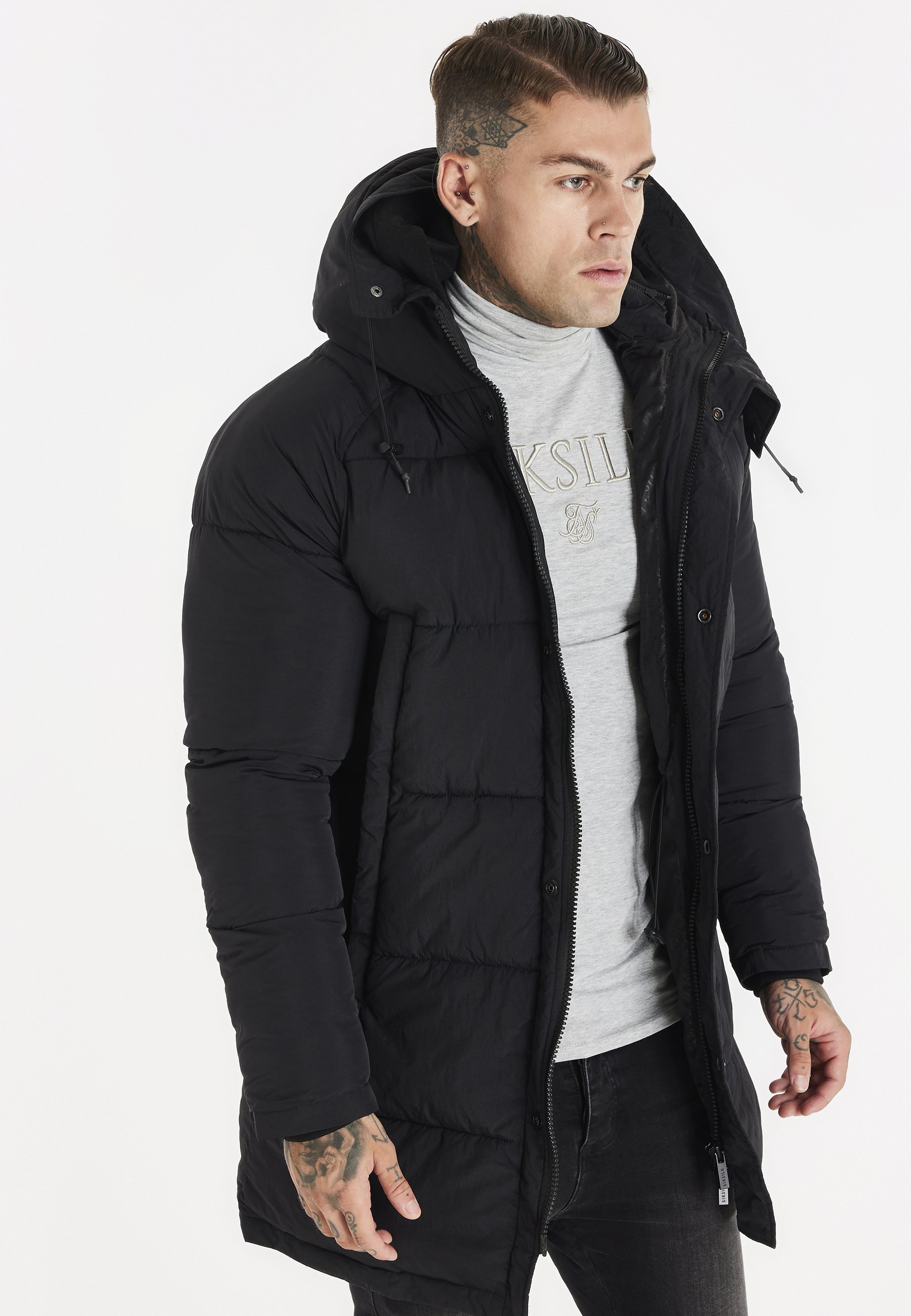 sik silk winter jacket