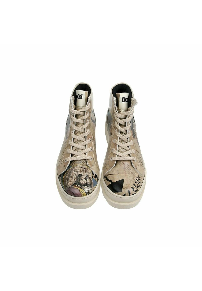Damen Ankle Boots | Dogo Schnürstiefelette natur/nude - AS15158 Damen Ankle Boots | Dogo Schnürstiefelette natur/nude - AS15158