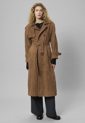 TARAMW - Trenchcoat - cognac